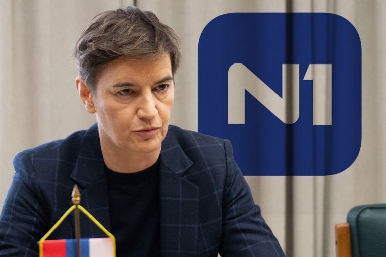 Cover image for Ана Брнабич опровергает заявления N1 о прогнозе насилия