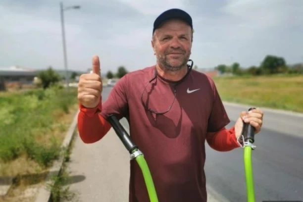PRVI SRBIN KOJI JE PREPEŠAČIO BAJKALSKO JEZERO IMA NOVU MISIJU!  Ivan kreće od Gračanice do Ostroga za pomoć malenoj Jani - humano hodočašće dugo 300 kilometara