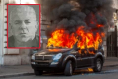 EKSPLOZIJA BOMBE U NIKŠIĆU! Vozilo dignuto u vazduh, Pejović tada poginuo ispred kućnog praga!