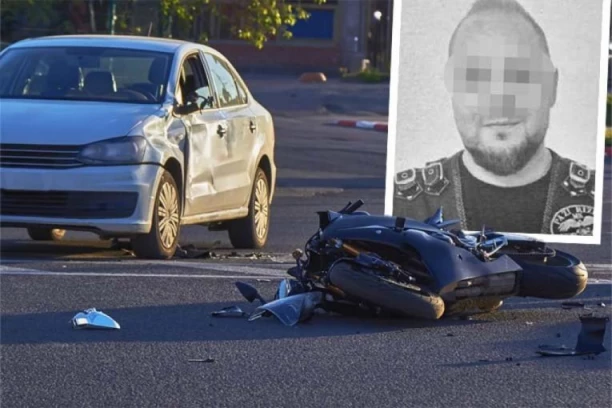MOTOCIKLISTA POGINUO U TEŠKOJ NESREĆI! Miloš došao iz Švajcarske na odmor i tragično izgubio život! (FOTO)