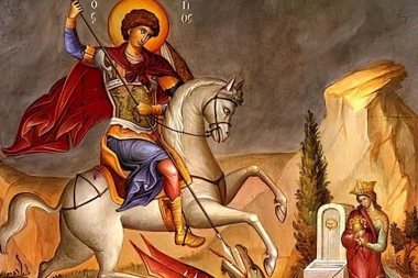 DANAS JE CRVENO SLOVO I JEDNA OD NAJVEĆIH SLAVA U SRBIJI! Obeležavamo Svetog velikomučenika Georgija - ĐURĐEVDAN!