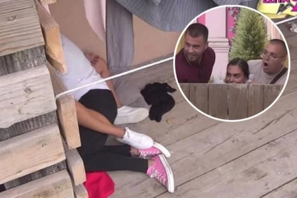 OVO SVET NIJE VIDEO! Akcija Dušica i Filipa šokirala zadrugare - sevale joj grudi, nema šta mu nije tražila! (VIDEO)