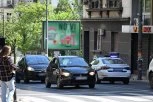 HAOS U CENTRU BEOGRADA! Taksista pokosio pešaka! (FOTO)