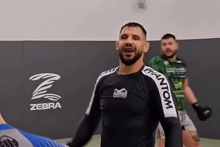 EKSKLUZIVNO: Zavirite na trening Aleksandra Rakića u sklopu priprema za UFC u Beogradu (VIDEO)