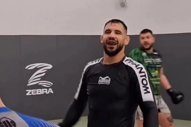EKSKLUZIVNO: Zavirite na trening Aleksandra Rakića u sklopu priprema za UFC u Beogradu (VIDEO)