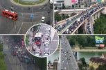 KOLAPS U BEOGRADU! Velike gužve na Slaviji i Gazeli - naoružajte se strpljenjem! (FOTO)