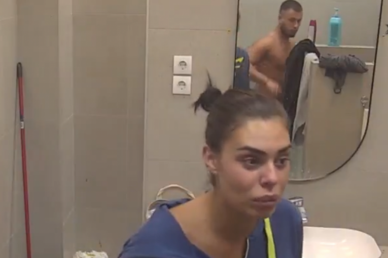 Mina Vrbaški i Viktor Gagić svađa