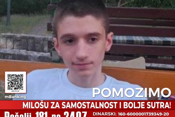Pomozimo Milošu slanjem 181 na 2407