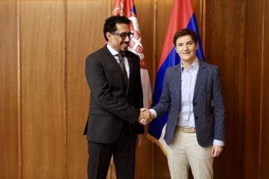 UDARNE TEME! Brnabićeva se sastala sa Almenhalijem: Srbija pridaje veliki značaj odnosima sa UAE! (FOTO)