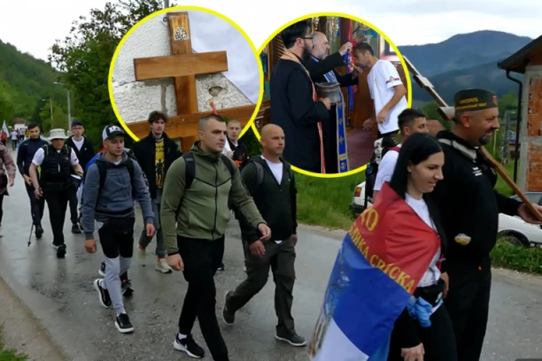 HODOČASNICI IZ RUDA KRENULI NA MOLITVENI PUT DO SVETINJE! Peške u Ostrog za mrtvog druga!