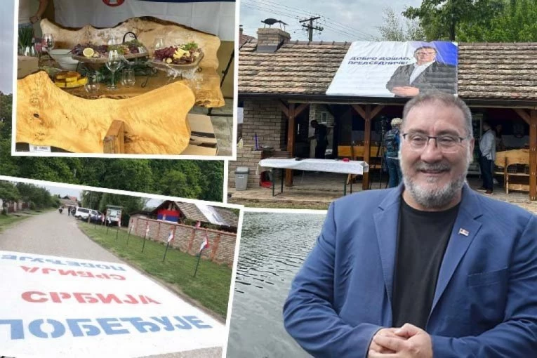 "CELO SELO SPREMNO DA DOČEKA PREDSEDNIKA" Dejan Bulatović svakog momenta očekuje posetu predsednika Vučića na svom imanju u Batrovcima! (VIDEO)