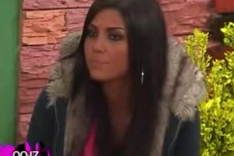 Tijana Stajšić tokom učešća u rijalitiju "VIP Veliki brat"