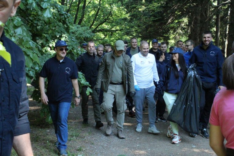 Miloš Vučević na Fruškoj gori