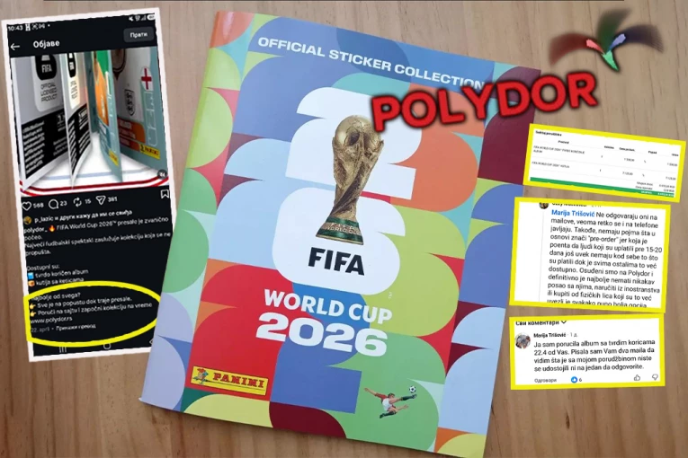 KOMPANIJA "POLYDOR" PREVARILA SVOJE MUŠTERIJE! Pretprodaja kao mamac za naivne - VELIKA OBMANA S PANINI ALBUMOM ZA SVETSKO PRVENSTVO!