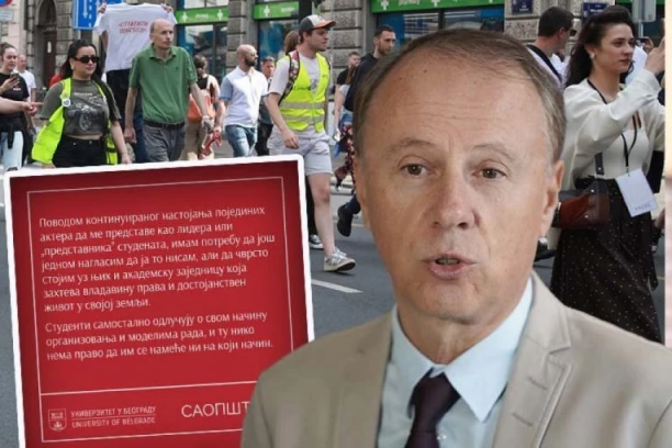 PALO I OGRAĐIVANJE OD STUDENATA BLOKADERA! Plenumi naterali političara Đokića da se ogradi sam od sebe!