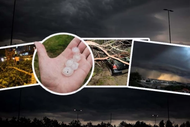 UPOZORENJE ZA STRAVIČNO NEVREME U SRBIJI! Upaljeni svi alarmi! Ne izlazite napolje, sačuvajte životinje, imovinu - ovo su uputstva! (FOTO)