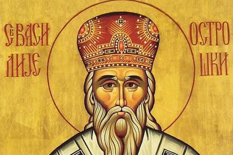 SUTRA JE CRVENO SLOVO I VELIKI PRAZNIK! Slavimo Svetog Vasilija Ostroškog Čudotvorca!