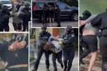 POGLEDAJTE KAKO SE UHAPŠENE PLAĆENE UBICE "ŠKALJARACA"! Policija upala u štek stanove, terete se za nekoliko likvidacija! (VIDEO)