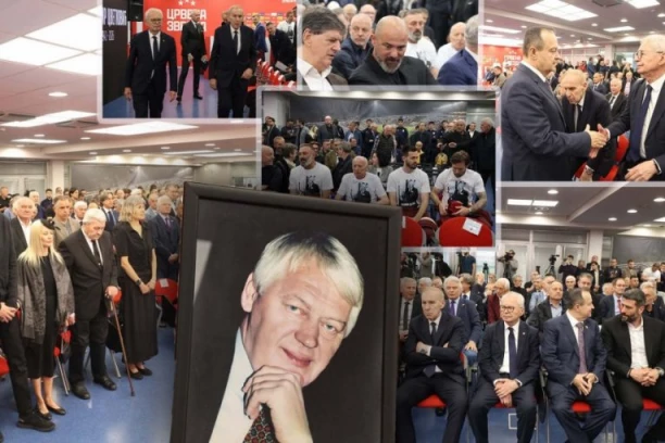 KOMEMORACIJA VLADIMIRU CVETKOVIĆU: Srbija se oprašta od sportskog velikana, nema ko nije došao... (FOTO)