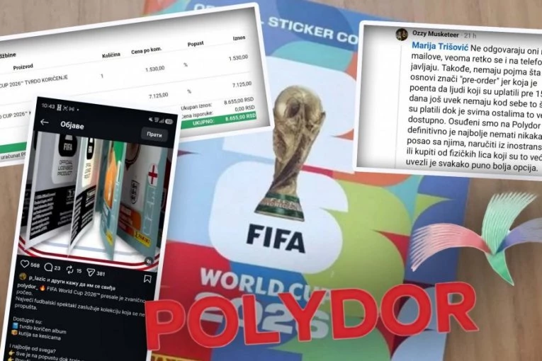 VELIKA PREVARA POLYDORA! Kolekcionari očajni: Još čekamo albume i sličice, a Mundijal samo što nije počeo!