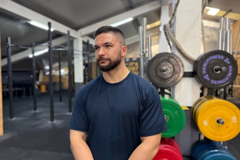 Pavle Mitić, trener u teretani u koju idu Luka i Pavle Samardžić