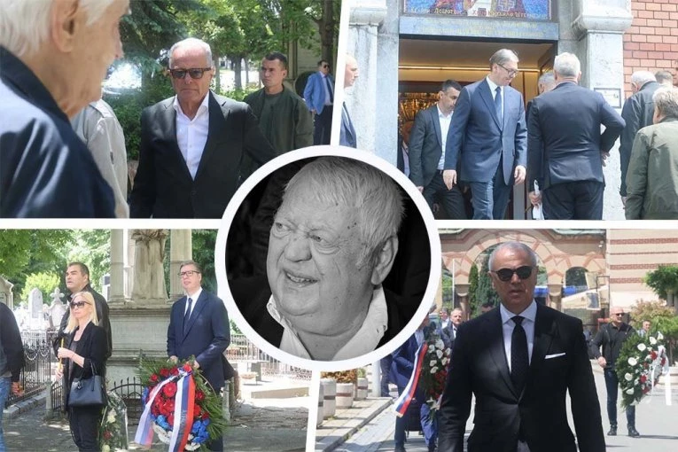 SAHRANA VLADIMIRA CVETKOVIĆA! Srbija se oprašta od sportskog velikana (FOTO)
