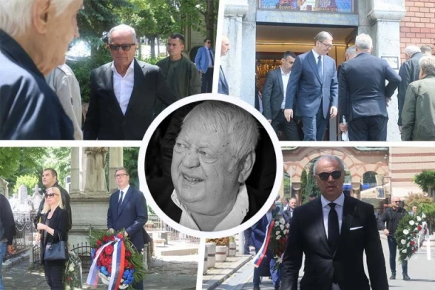 SAHRANA VLADIMIRA CVETKOVIĆA! Srbija se oprašta od sportskog velikana (FOTO)