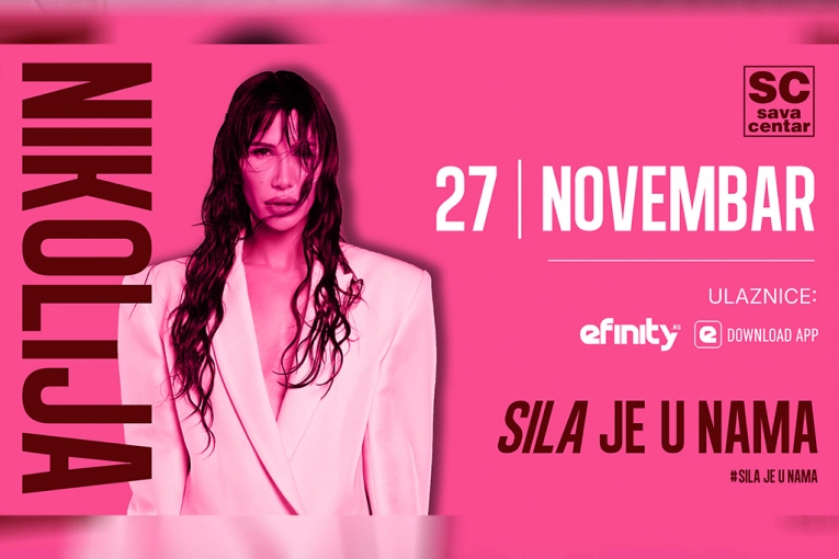 KONAČNO! NIKOLIJA STIŽE U SAVA CENTAR 27. NOVEMBRA