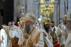 POČELO REDOVNO ZASEDANJE SABORA SPC U BEOGRADU! Patrijarh Porfirije služio sabornu liturgiju! (FOTO)