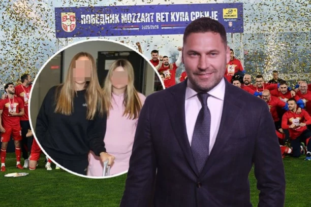 DUŠKO POVEO ĆERKE NA FINALE KUPA SRBIJE: Evo šta se dešavalo u loži!