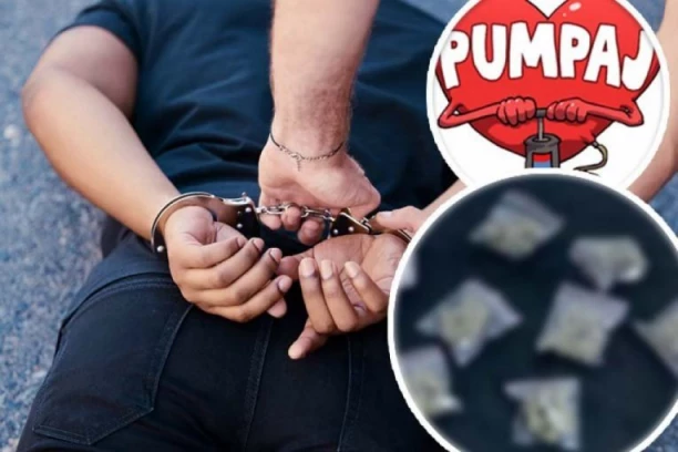 UHAPŠEN DILER-BLOKADER U ZRENJANINU! Policija mu našla drogu i gomilu bedževa i pištaljki sa natpisom "pumpaj"!