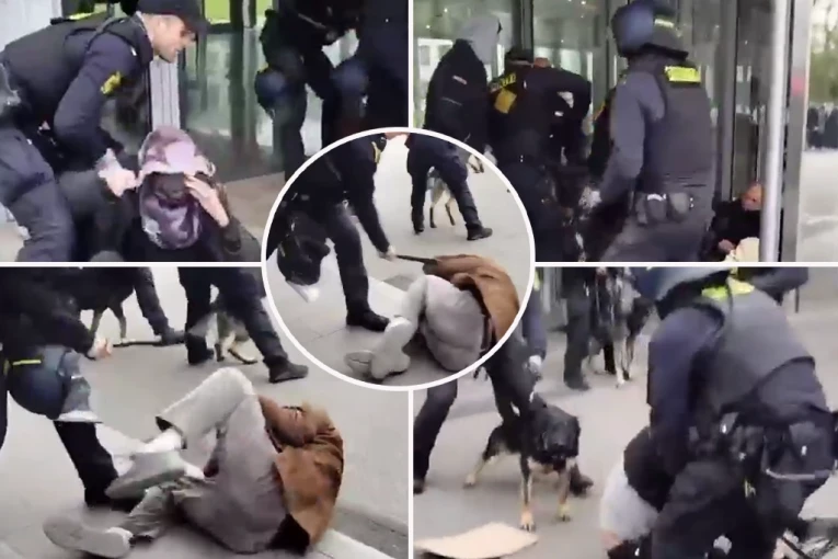 TO SU EU STANDARDI! Ovako blokadere rešava policija Danske! (VIDEO)