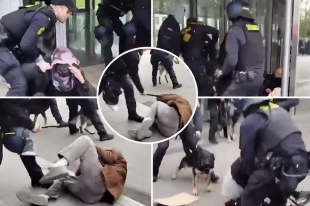 TO SU EU STANDARDI! Ovako blokadere rešava policija Danske! (VIDEO)