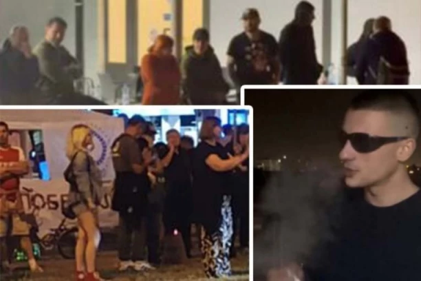 OVO JE BLOKADER KOJI UHAPŠEN U ZRENJANINU! Policija mu pronašla drogu i veliku količinu bedževa i pištaljki za blokade!