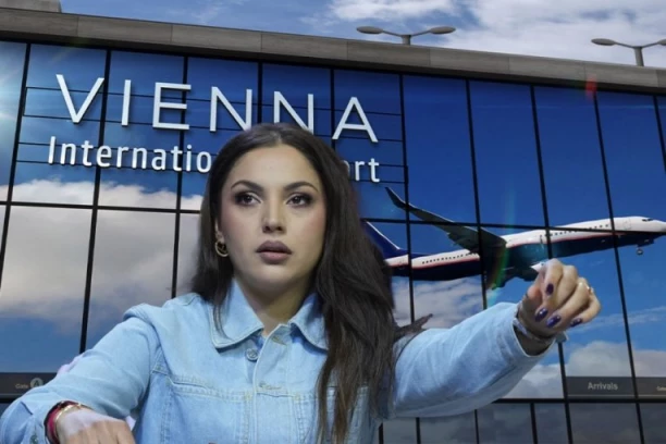 DRAMA NA AERODROMU U BEČU: Hitno se oglasila Nadica Ademov, besna kao ris! (FOTO)