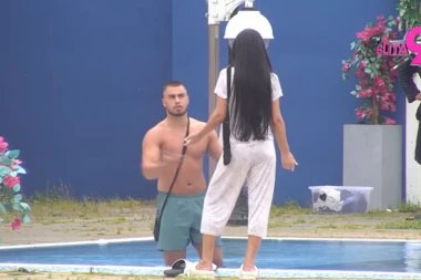 HLADAN TUŠ ZA STANIJU DOBROJEVIĆ! Starletu "oladio" kao niko - ostala u POTPUNOM ŠOKU!