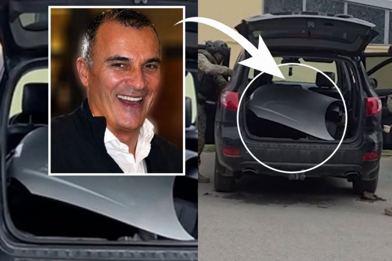 Republic / Photo Gallery / The car in which traces of blood were found The location in Senjak suspected to be the murder site of Aleksandar Nešović