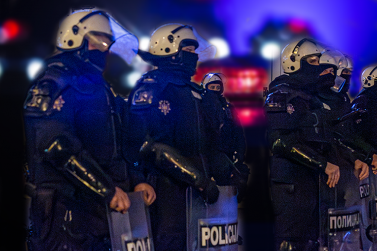 LARGE NUMBER OF POLICE OFFICERS IN FULL GEAR IN MIRIJEVO! Citizens reported gunfire