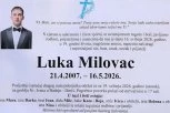 "NE ZNAM ŠTA NAS ČEKA, SUDBINA ĆE ODLUČITI": Evo šta je ubijeni Luka Milovac govorio dok je igrao košarku! BALKAN U SUZAMA ZBOG SVIREPOG UBISTVA (FOTO)