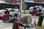 UDARENA BAKA NA PEŠAČKOM PRELAZU NA TROŠARINI! Odbačena nekoliko metara, ostala da leži i lokvi krvi: "VRAĆALA SE SA PIJACE" (UZEMIRUJUĆI VIDEO)