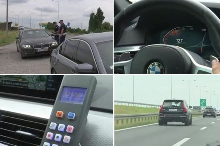 DEAD DRUNK WILD WITHOUT A LICENSE! Watch the video of reckless driving in New Belgrade: He sped at 182 km per hour (VIDEO)