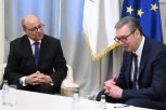 VUČIĆ PRIMIO FATAHA MAHRAZA U OPROŠTAJNU POSETU: Srbija visoko ceni iskreno prijateljstvo i dugogodišnju saradnju sa Alžirom! (FOTO)