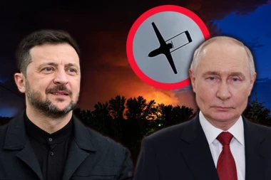 PVO NEMA NI TEORETSKE ŠANSE DA OBORI CELE ROJEVE DRONOVA! Zelenski probušio Putinov kišobran - Dronovi sad prže i oko Kremlja!