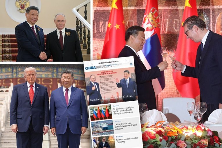 KINEZI JASNO POKAZALI KO IM JE BITAN: Putin, Tramp i Vučić (FOTO)