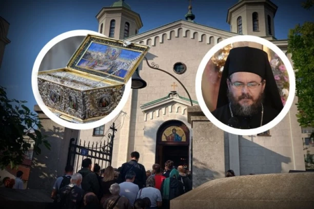 "VAZNESENJSKA CRKVA SE NOĆAS NEĆE ZATVARATI!": Vladika Dositej otkriva kako će vernici moći da se poklone velikoj svetinji koja večeras stiže u Beograd
