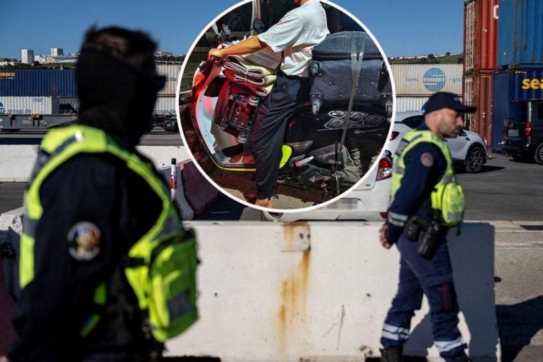 NEARLY 72 KILOGRAMS OF COCAINE TRANSPORTED ON A MOTORCYCLE! Man with Serbian passport caught at the French-Spanish border