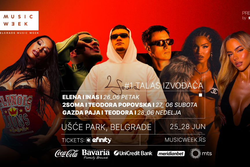 MW26 MADNESS BEGINS! Teodora, Inas, Elena, Gazda Paja, 2Soma & Popovska at Ušće: Get Ready for the BIGGEST SUMMER SPECTACLE in the Balkans