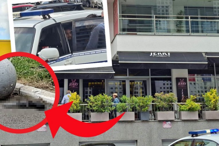 EXCLUSIVE! See the video of the shooter from "Dzeri": Gun thrown in front of the restaurant (VIDEO)