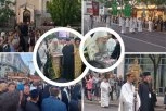ISTORIJSKA SPASOVDANSKA LITIJA U BEOGRADU: Pojas Presvete Bogorodice pronet kroz desetine hiljada vernika koji su je dočekali uz suze i molitvu (FOTO, VIDEO)