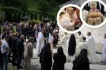 NEBO NAD MILEŠEVOM SE OTVORILO: Veličanstvene slike hramovne slave u nemanjićkoj svetinji